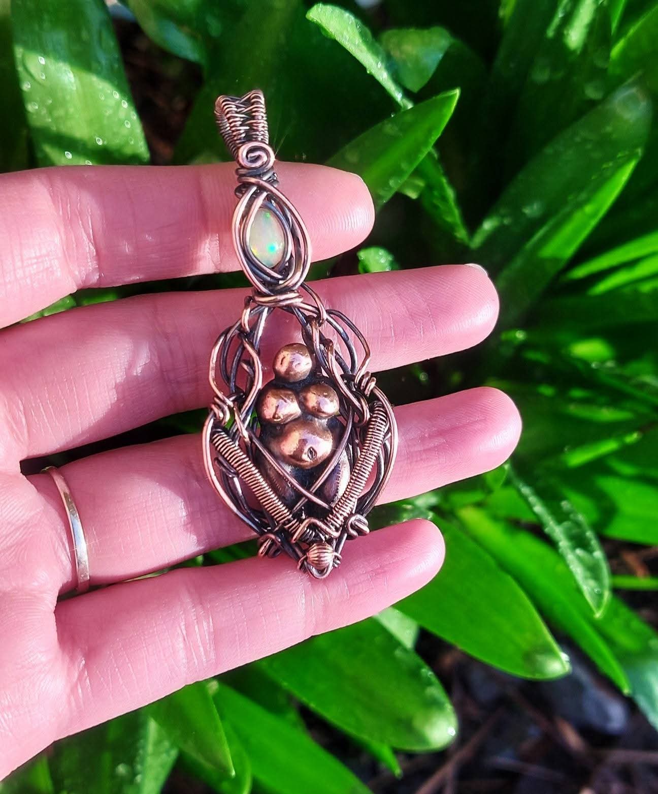 Beautiful Copper Opal Empowerment Goddess ✨️