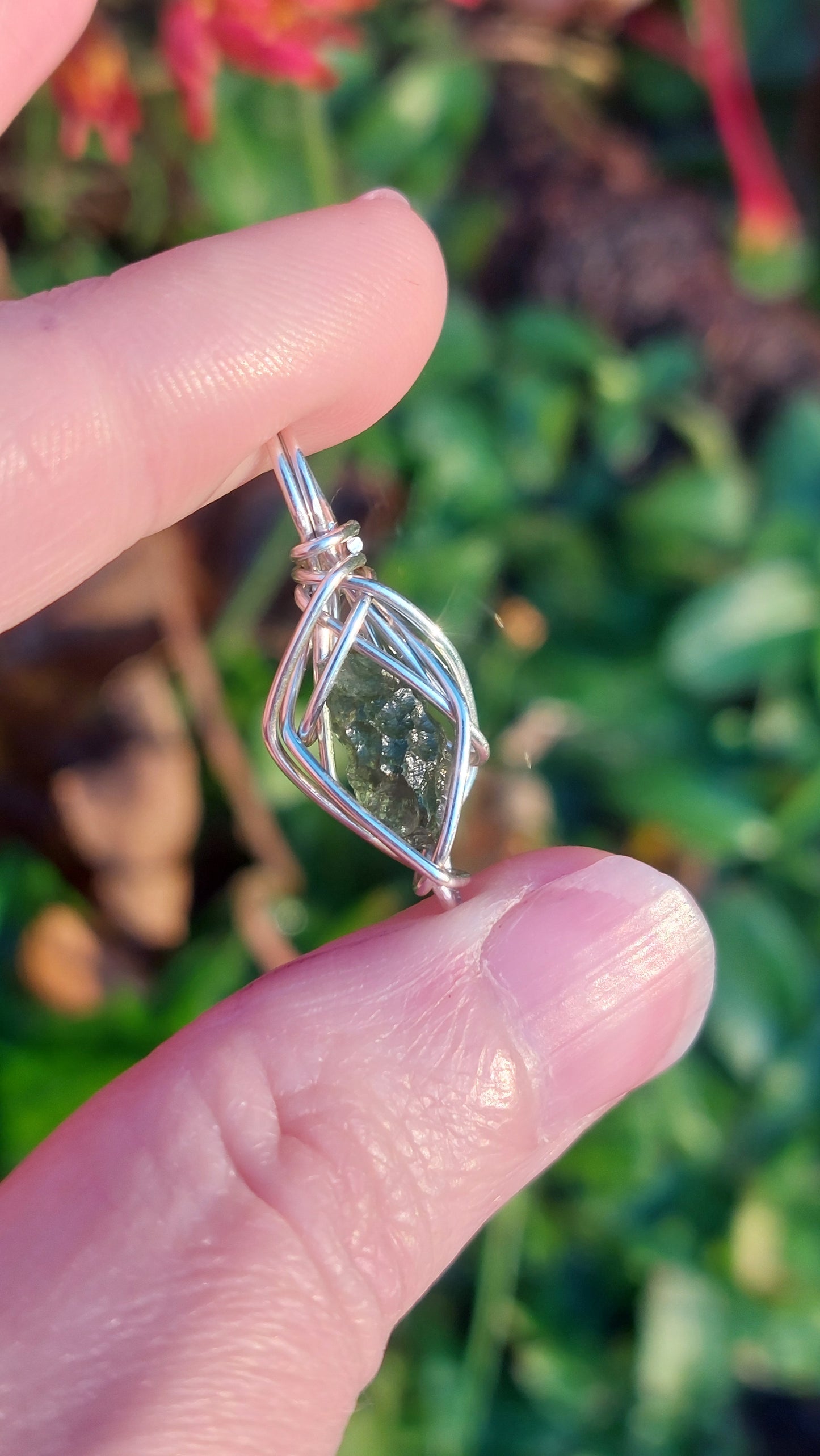 Sterling Silver Everyday Wearer Moldavite