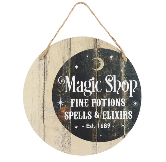 Magic Shop Sign 25x25cm