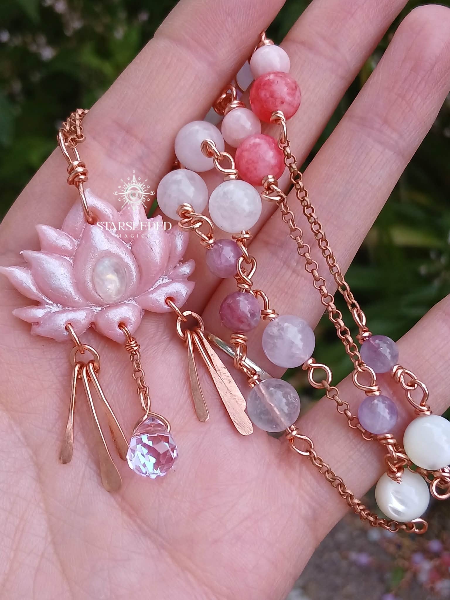 Lotus Necklace 3🩷✨️