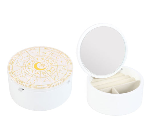 Astrology Jewellery Box 12.8x12.8cmx6.3cm