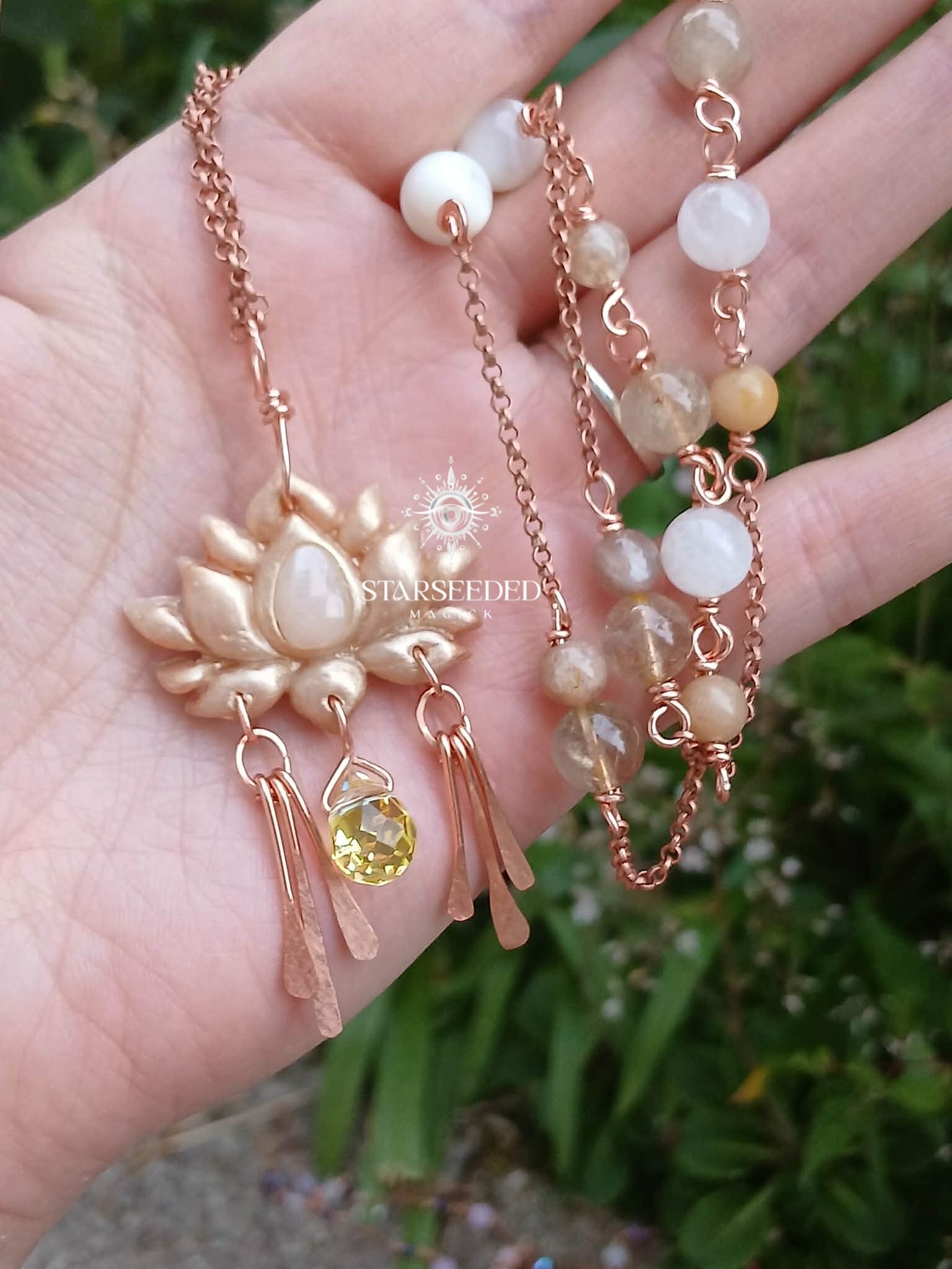 Lotus Necklace 2🩷✨️