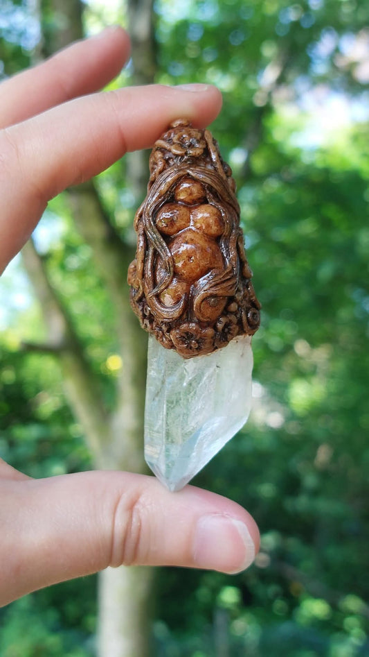 Quartz Empowerment Goddess