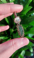 Moldavite & Herkimer Diamond Fairy Token 🧚‍♂️✨️
