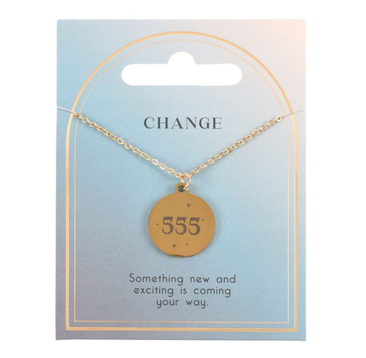 555 Angel Number Necklace