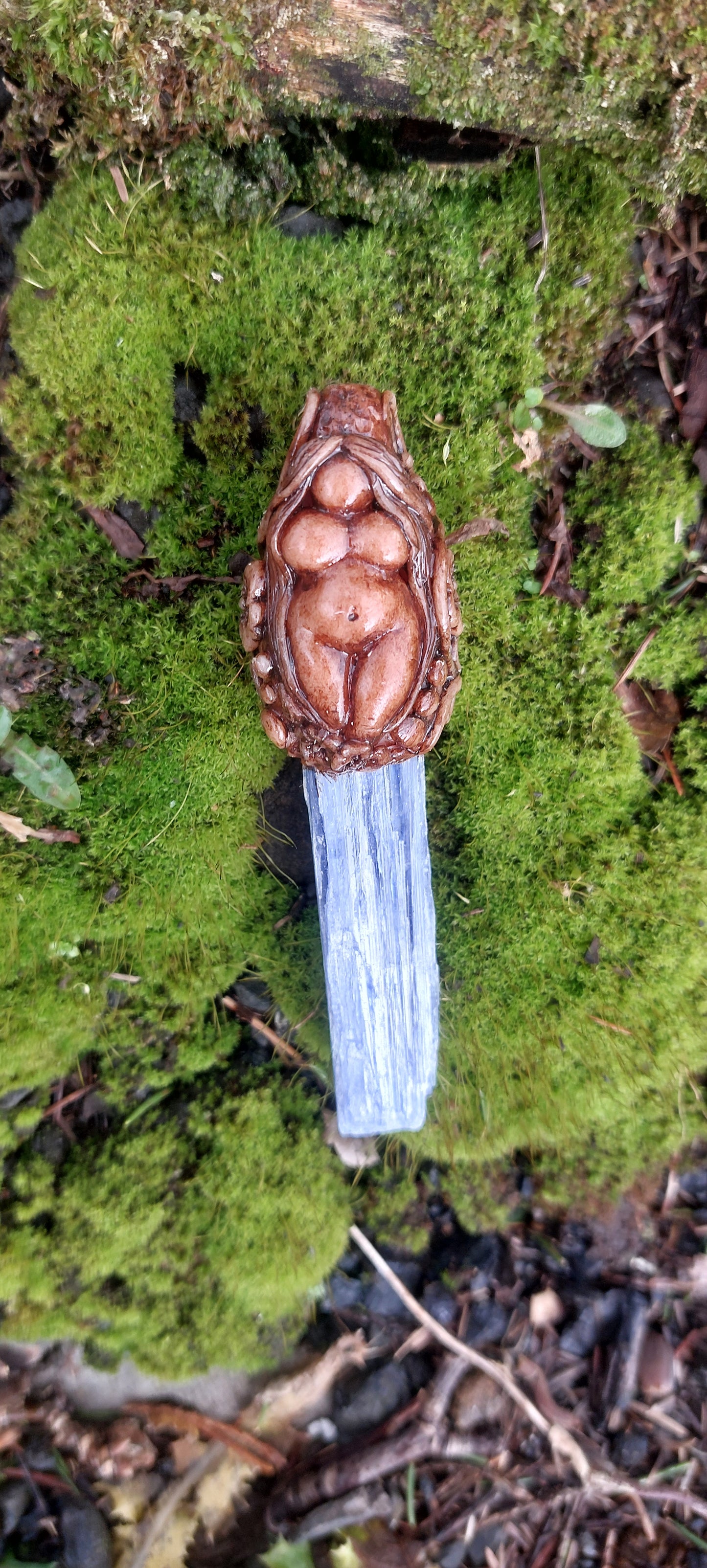 Blue Kyanite Empowerment Goddess