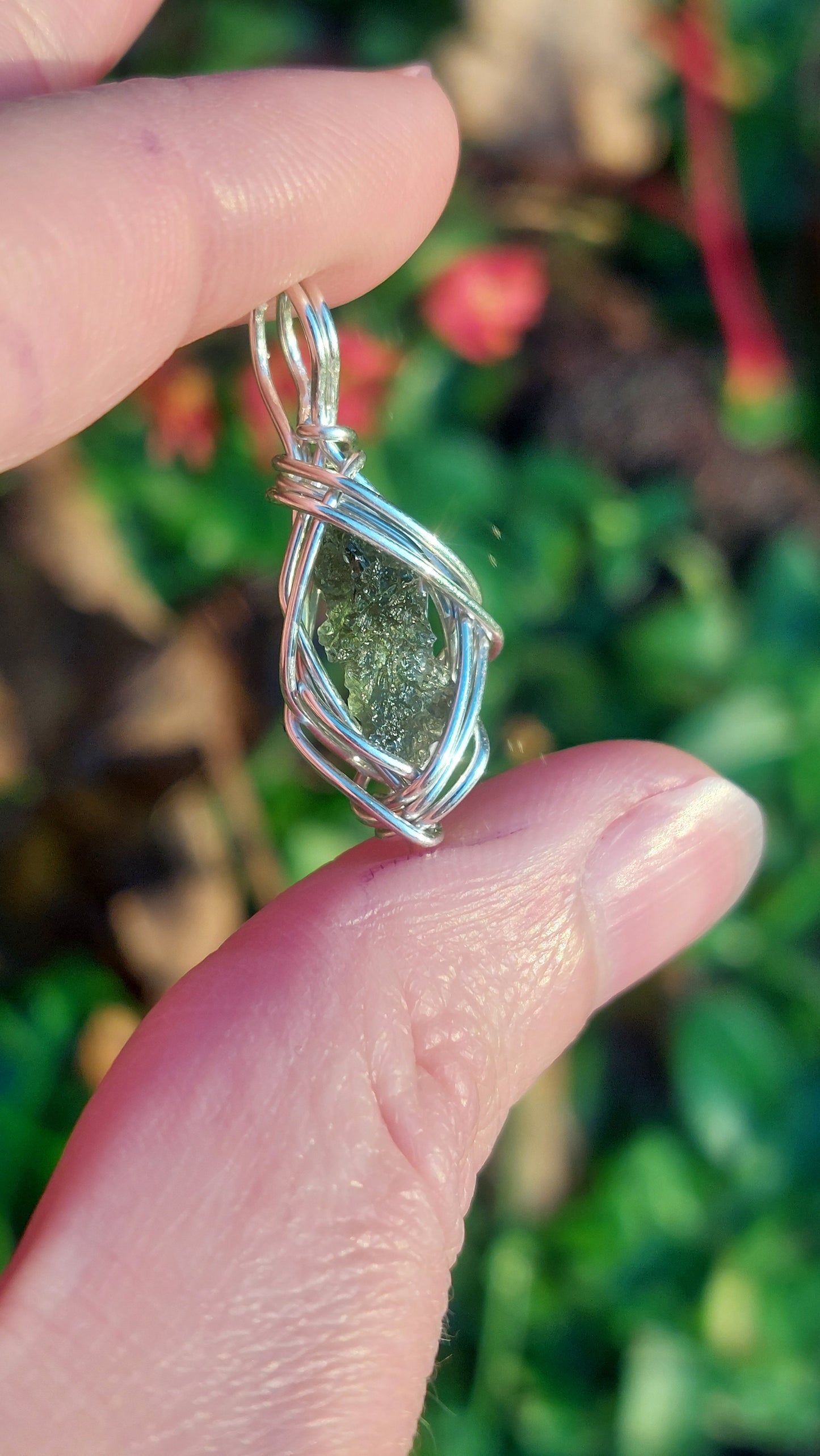 Sterling Silver Everyday Wearer Moldavite
