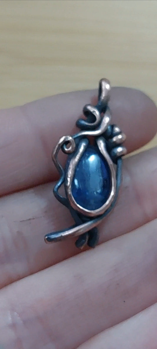 Blue Kyanite Abstract Energy Token