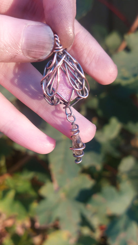 Ruby & Moldavite