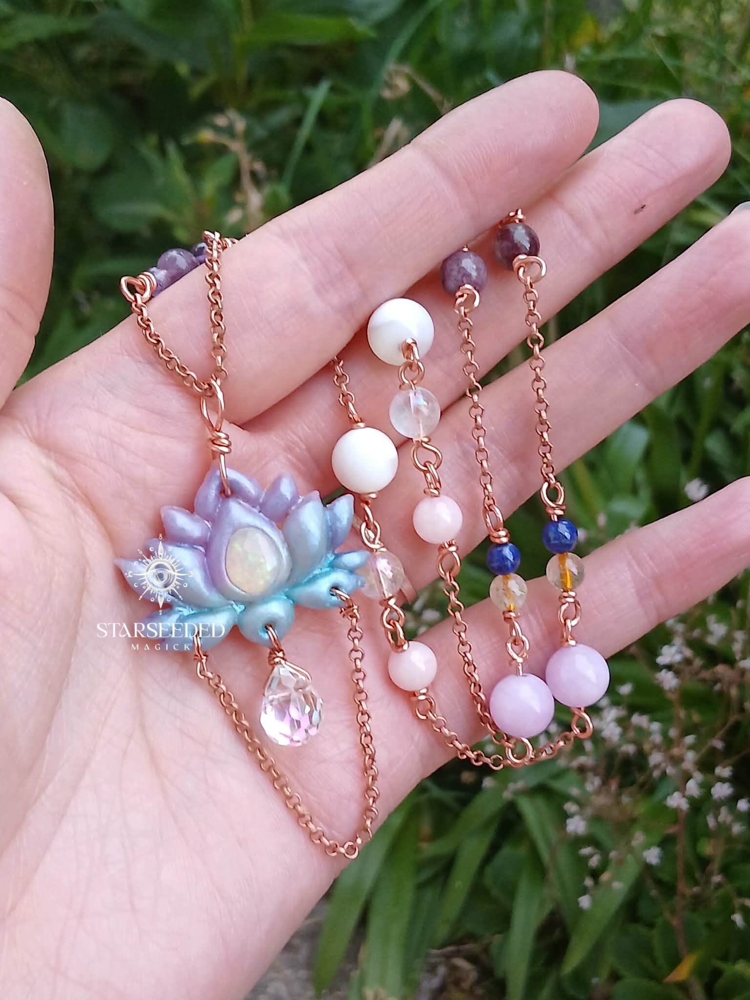 Lotus Necklace 4🩷✨️