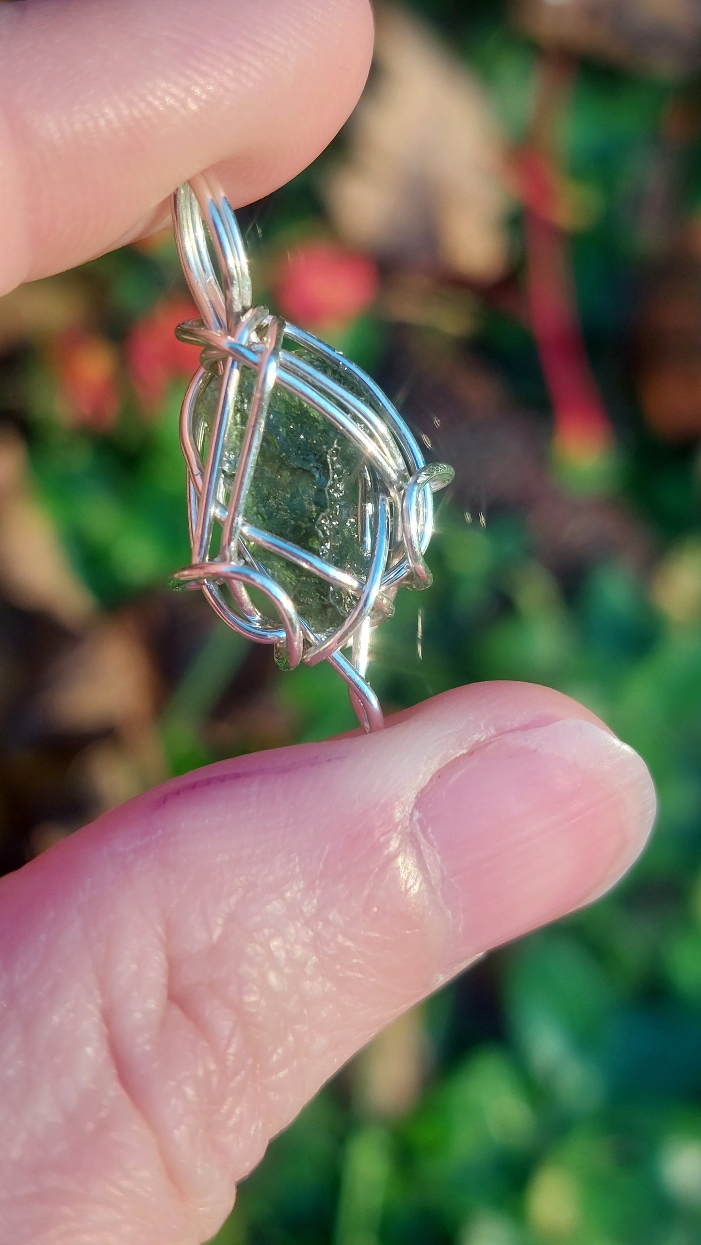 Sterling Silver Everyday Wearer Moldavite